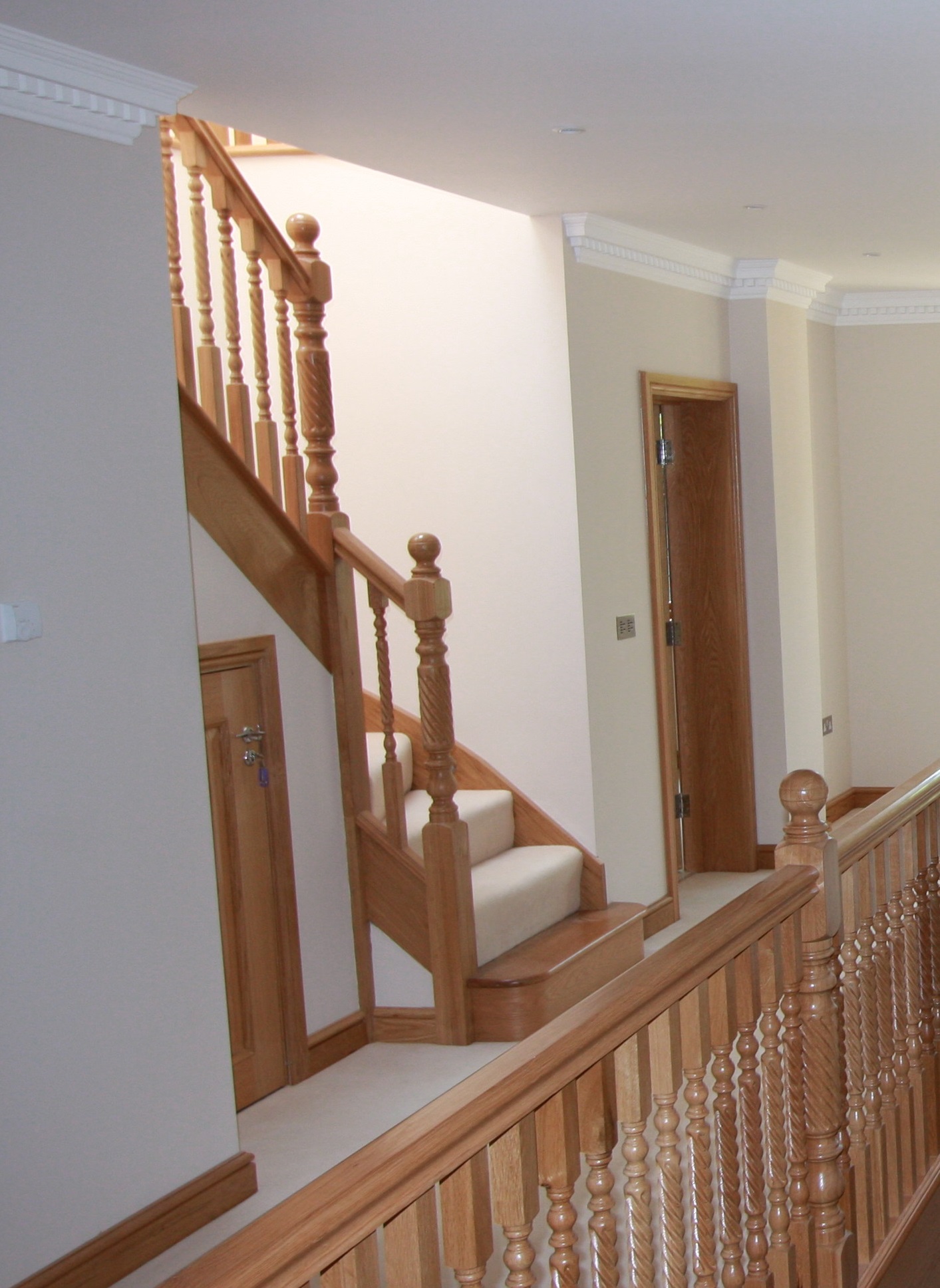 Closed String Staircase - Woodside Joinery